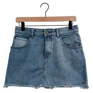 Roxy Blue Denim Mini Skirt